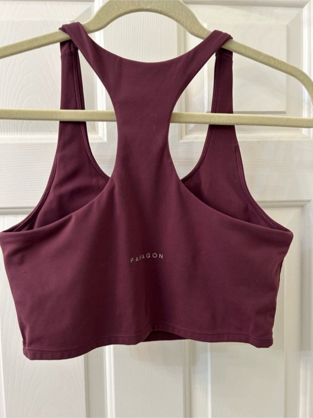 Racerback Crop Tank Top - Picture 2 of 4
